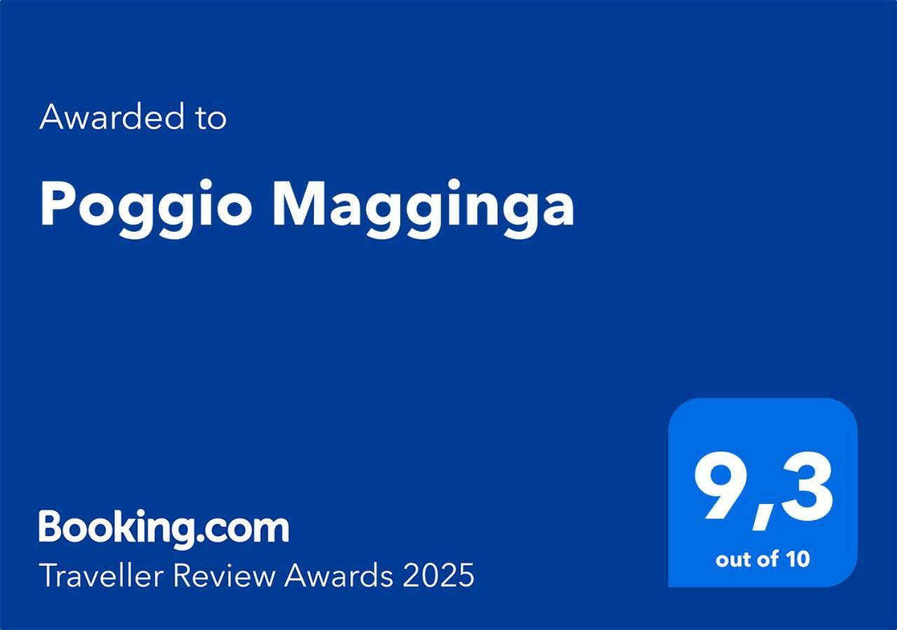 Poggio Magginga Leilighet Terricciola Eksteriør bilde